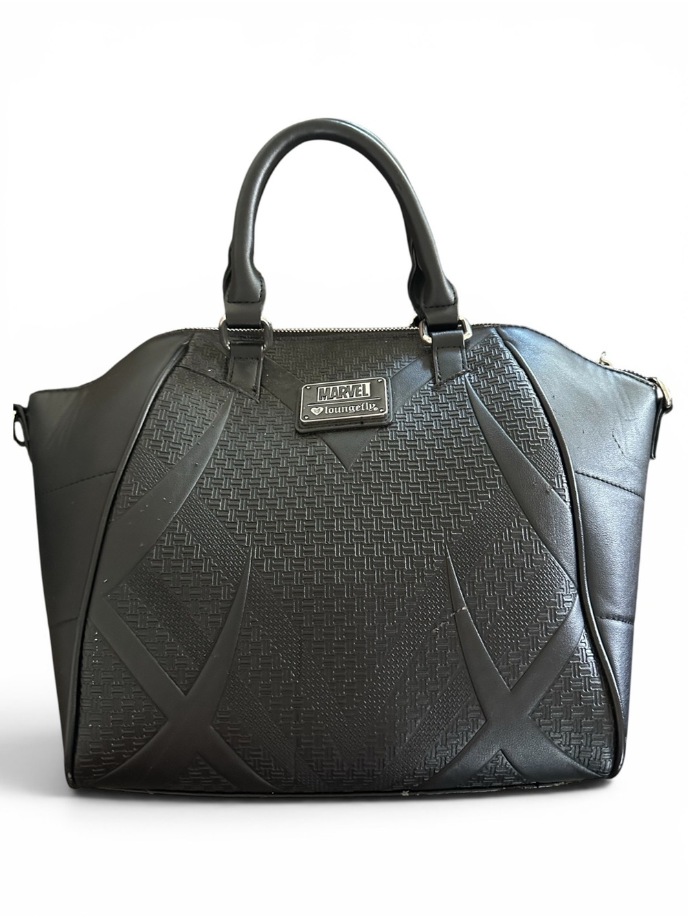 Loungefly Marvel Black Panther Cosplay Crossbody Satchel Bag - Picture 2 of 12